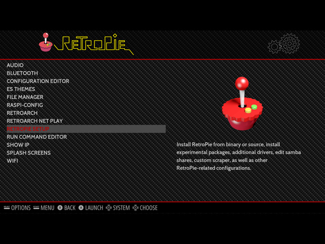 RetroPie Screen Shot